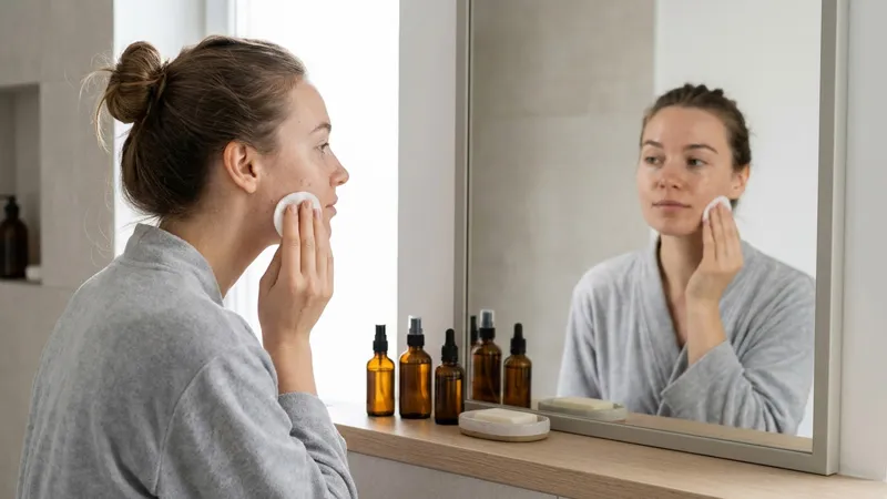 کاربرد میسلار واتر چیست و چرا برای پوست چرب ضروری است؟